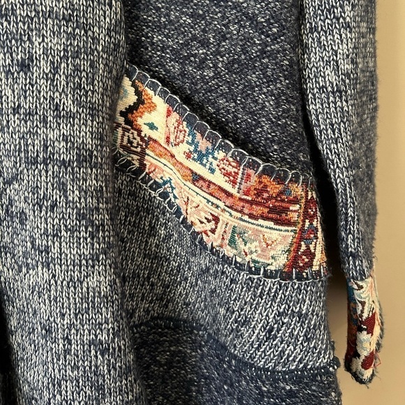 Sioni Blue Denim Western Cardigan Women’s size XL - Picture 3 of 12